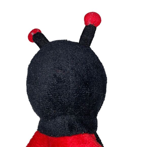 Burton Security Blanket Lovey Ladybug Plush Nursery Baby Shower Gift Decor 12" - Picture 9 of 11